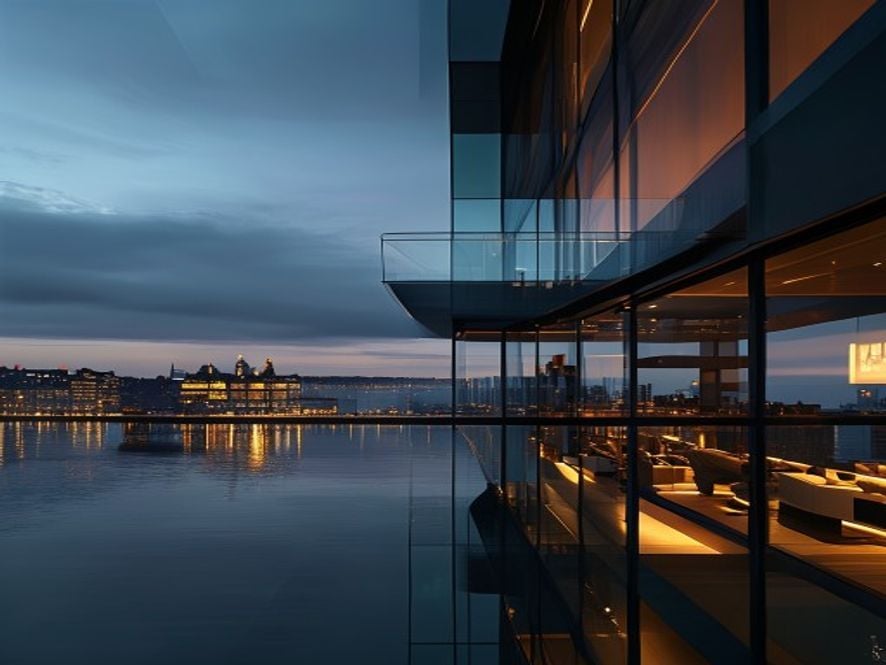 HafenCity Penthouse Hamburg — Ansicht (Visualisierung)